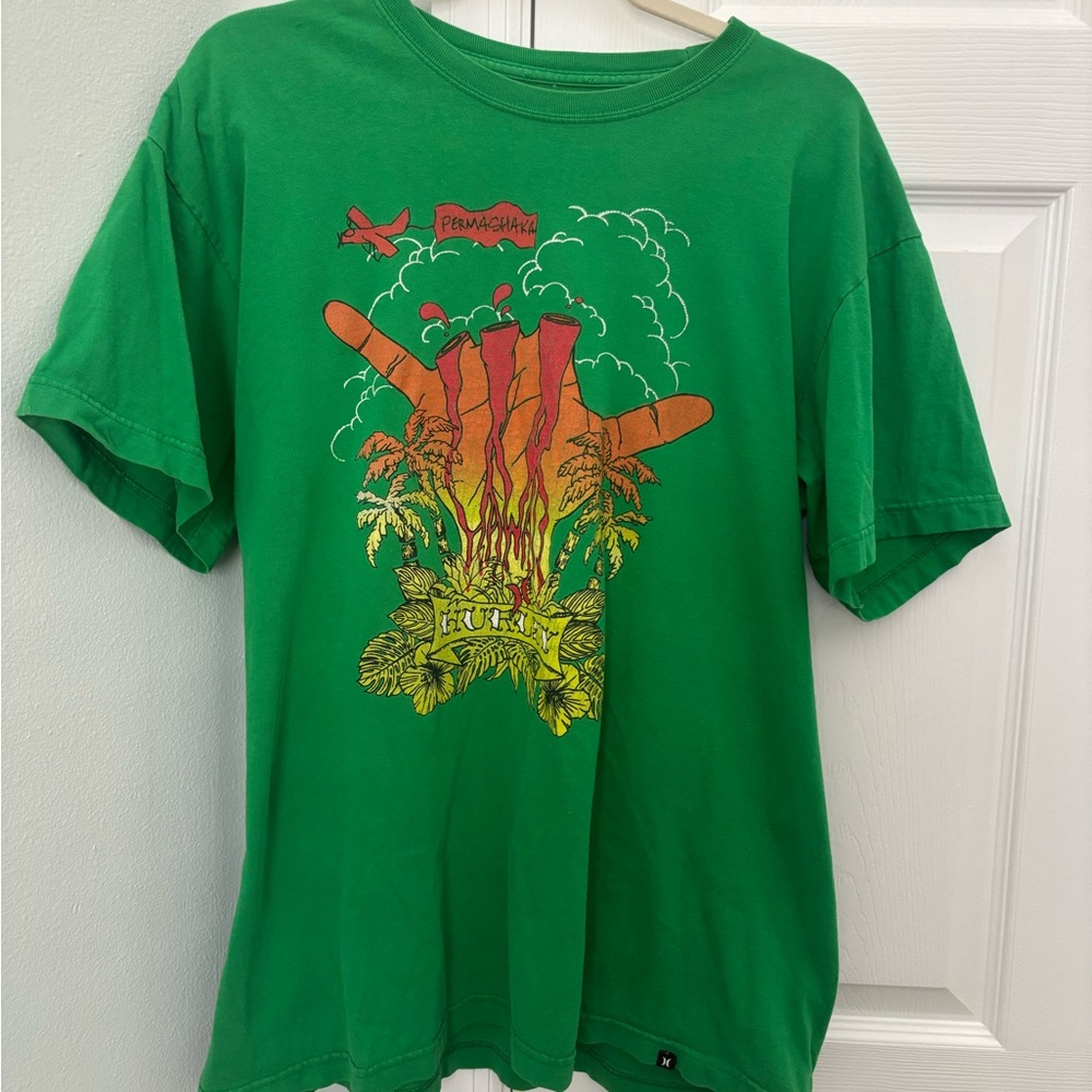 Hurley Green T-Shirt